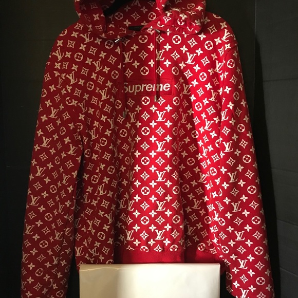 lv supreme hoody
